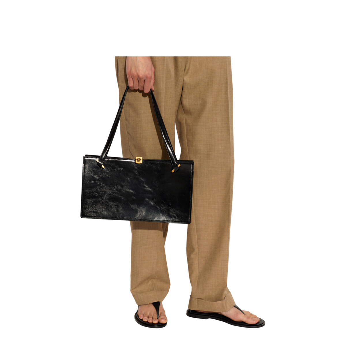 MAYFEYR - Versace - Leather Tote Bag - 10232451A174531B55J