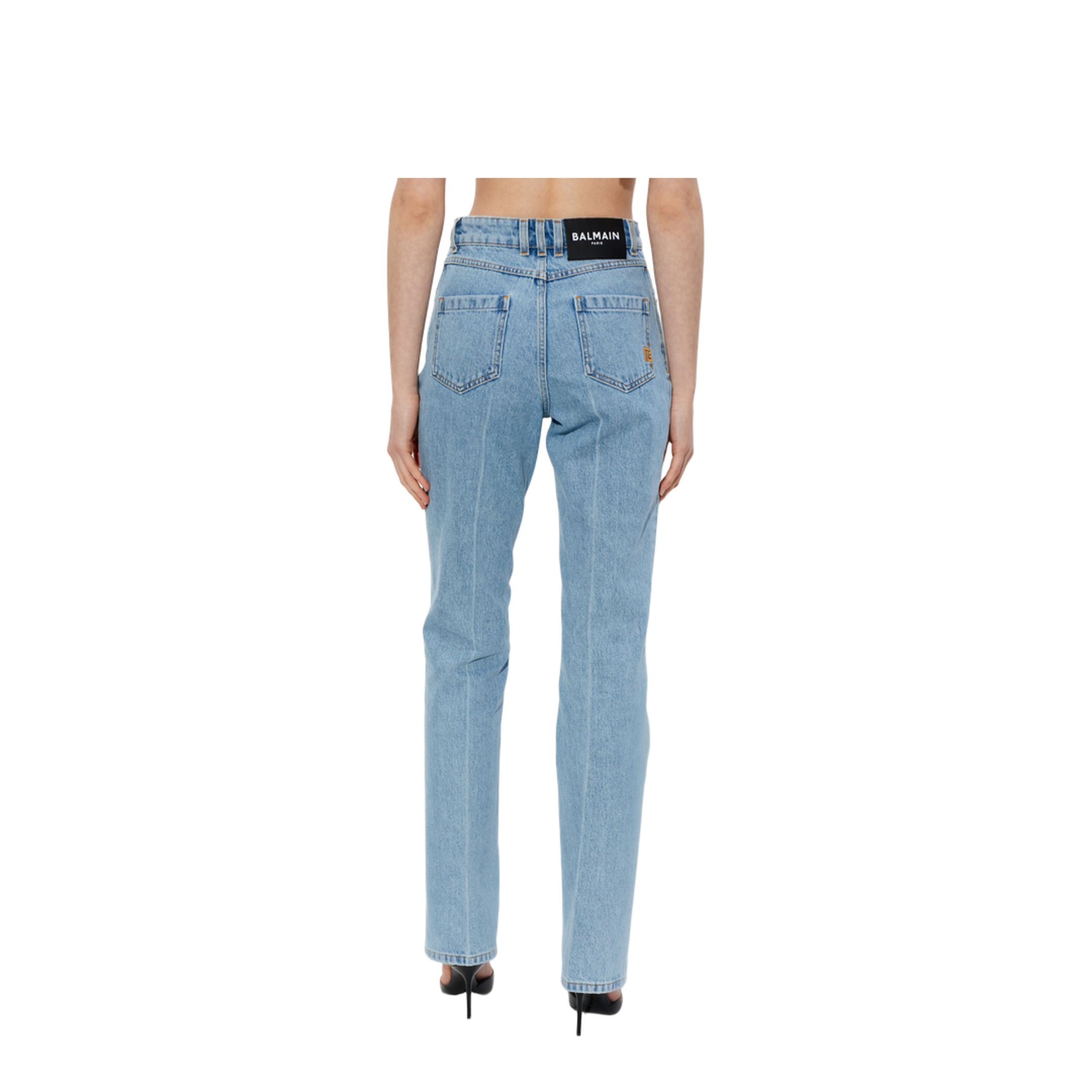 Straight Leg Jeans Light Blue