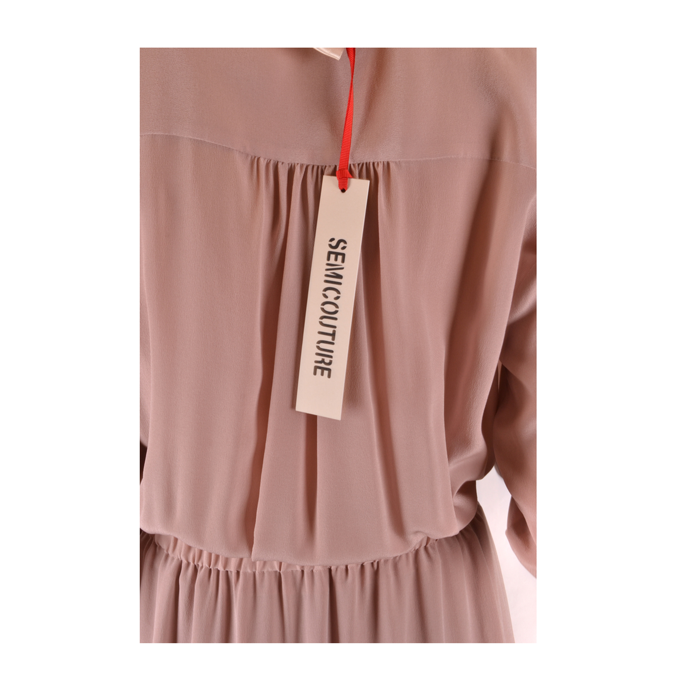 MAYFEYR - Semi-Couture - Silk Dress Antique Pink - Y8AU11