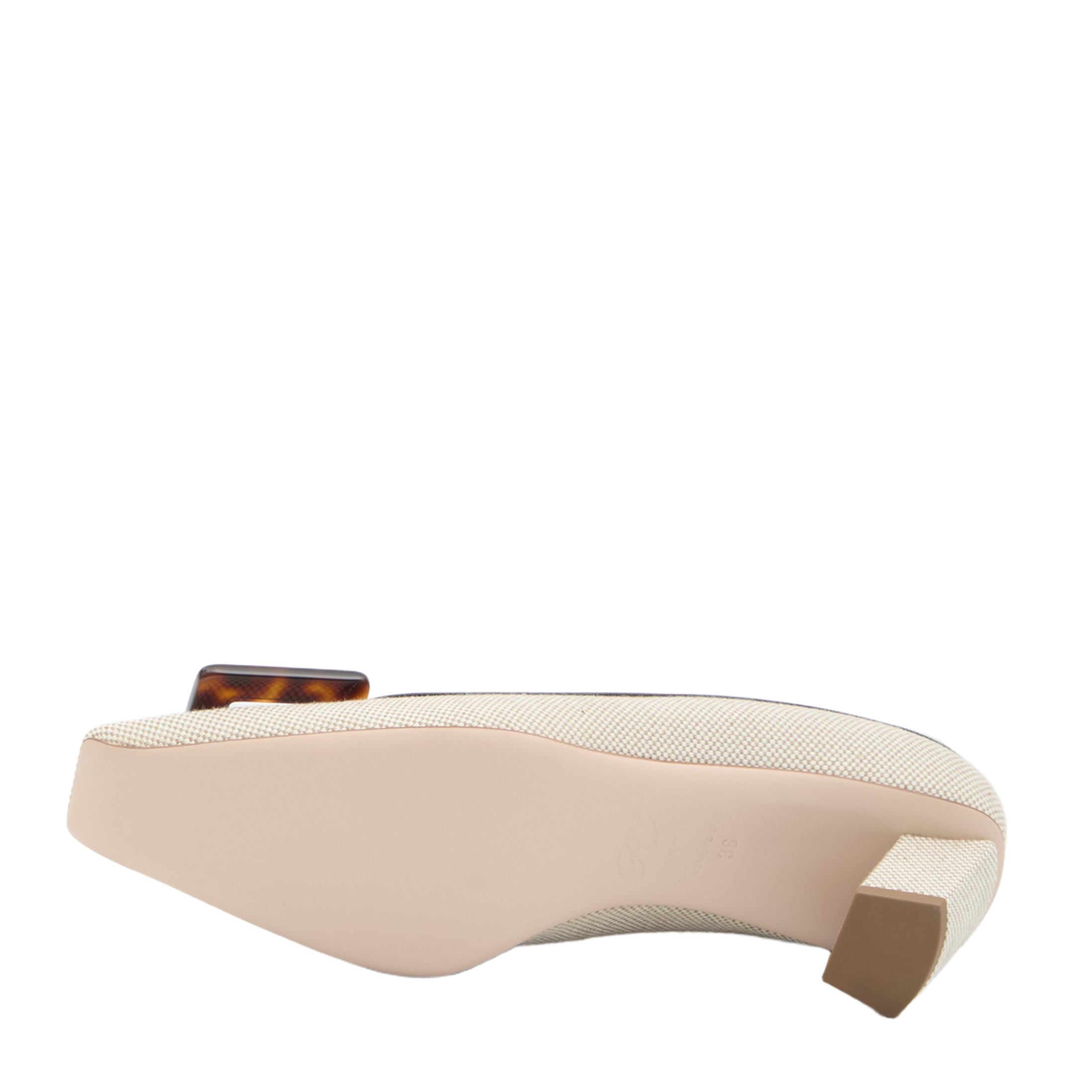 With Heel Beige
