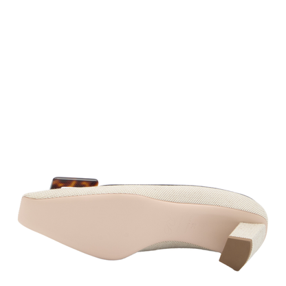 With Heel Beige