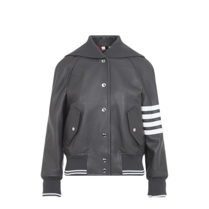 MAYFEYR - Thom Browne - Oversized Raglan Sleeve Blouson Jacket - FOR133XL0149025