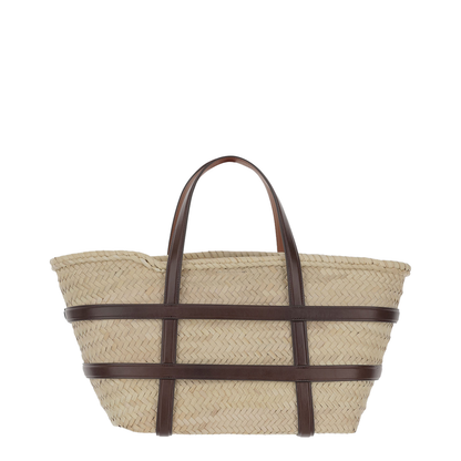 Ella Raffia Shopping Bag