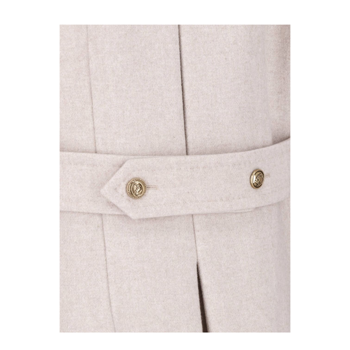 MAYFEYR - Ermanno Scervino - Beige Wool Coat - D496D713XUTM4911