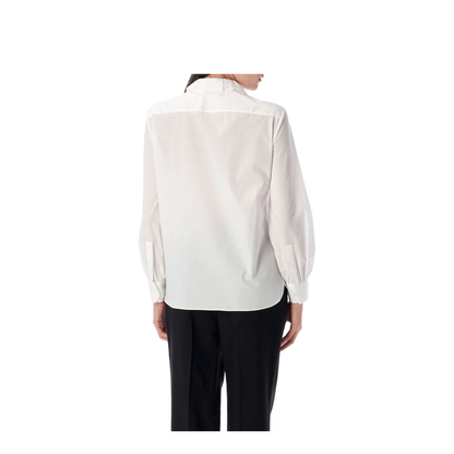 Crumpled Poplin Blouse