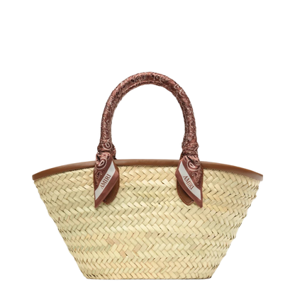 Raffia Mini Tote Bag