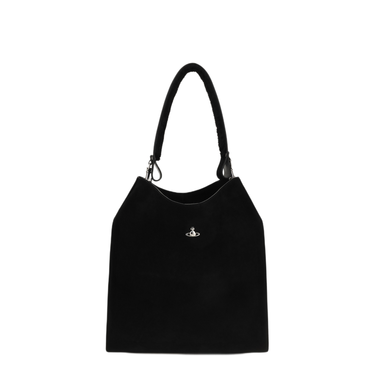 MAYFEYR - Vivienne Westwood - Large Lottie Suede Shopping Bag - 4601000IWL00AWN401