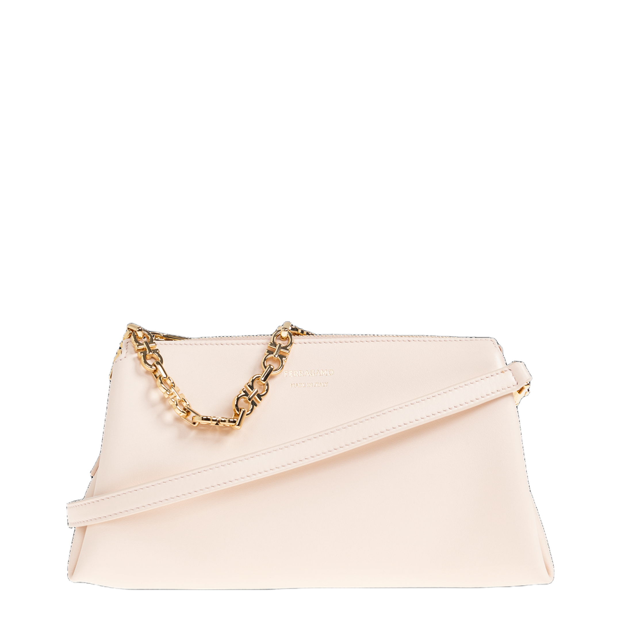 MAYFEYR - Ferragamo - Leather Shoulder Bag - 221076CROSSBODY790050BALLET