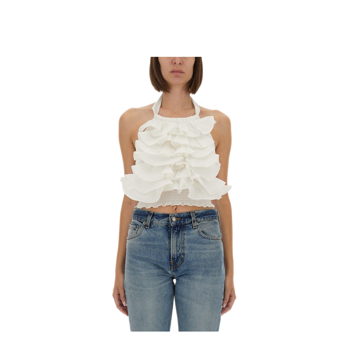 MAYFEYR - The Garment - Cyprus Layer Top With Ruffles - 21635000