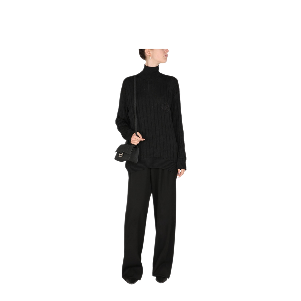 Oversized Turtleneck Pullover