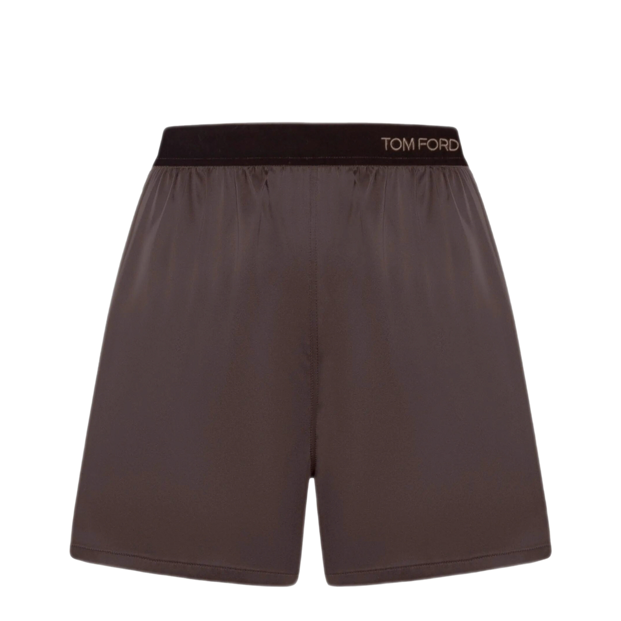 MAYFEYR - Tom Ford - Logo-Waistband Silk Shorts - SH0080FAX1720