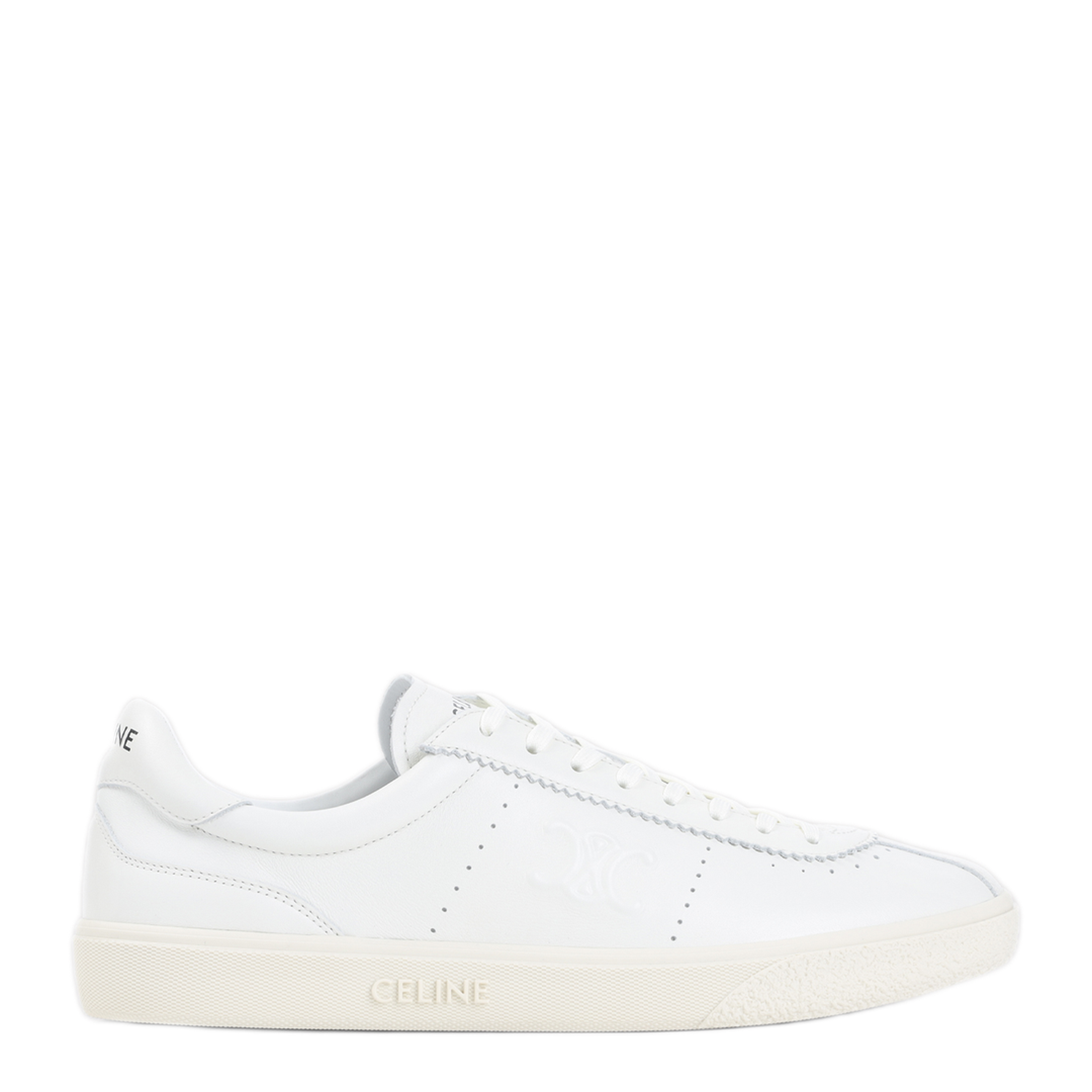 MAYFEYR - Celine - Low Lace-Up Sneakers With Triomphe - 36466518901FW