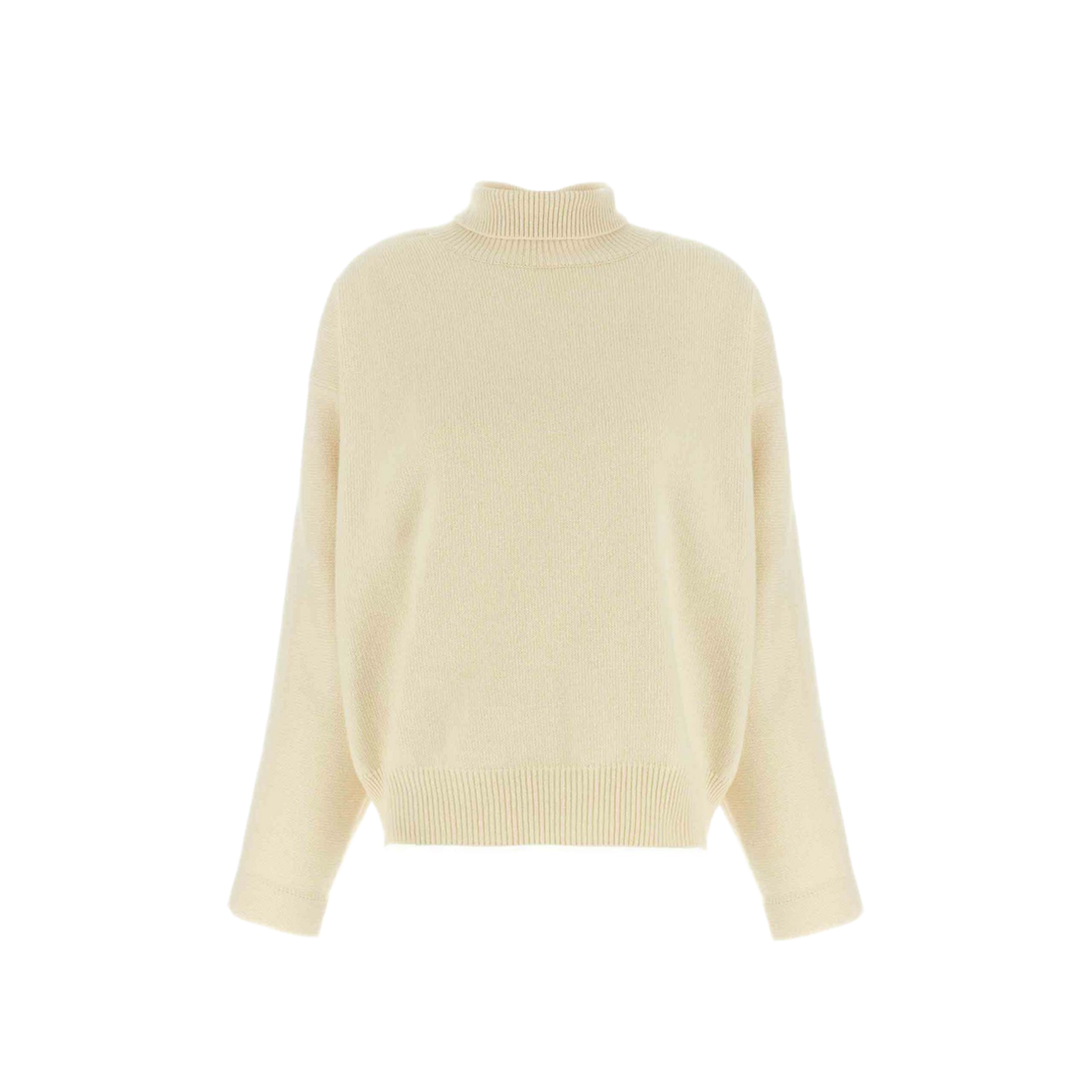 High Neck Sweater Beige