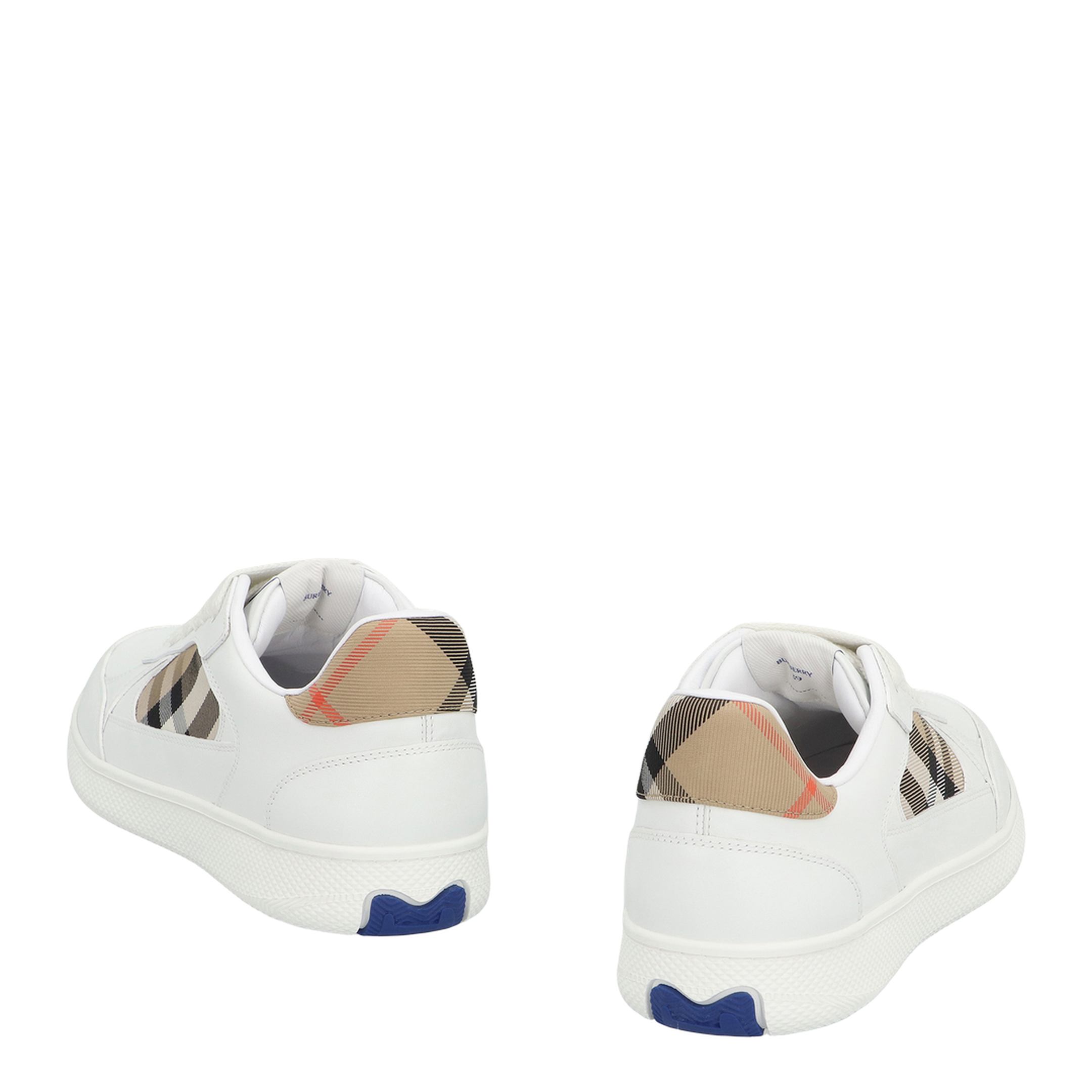 MAYFEYR - Burberry - Leather Low-Top Sneakers - 8108654161634A1464