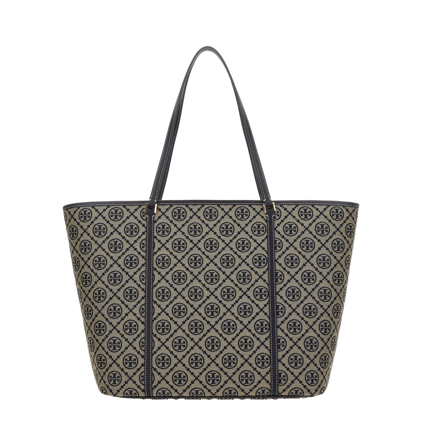 T Monogram Zip Tote Bag