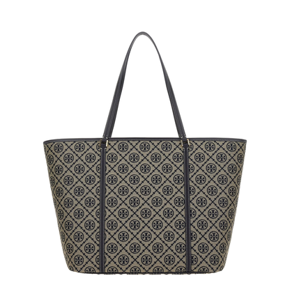 T Monogram Zip Tote Bag