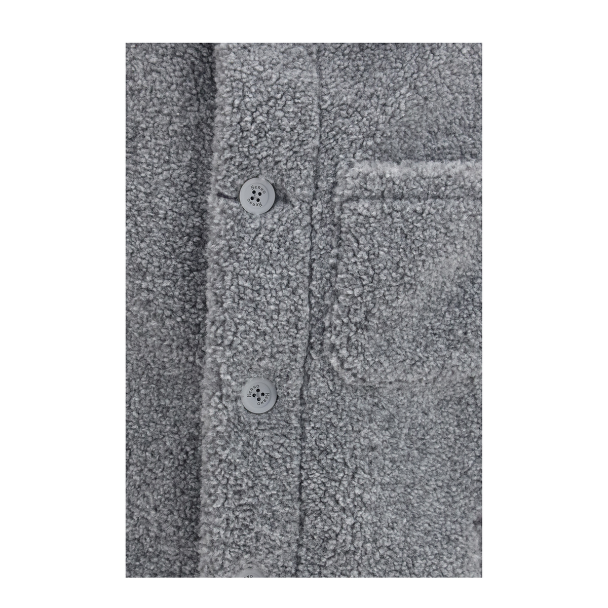MAYFEYR - Herno - M Lange Teddy Effect Jacket - GI000686U127359420
