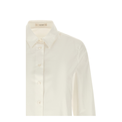 Sadie Shirt White in Cotton