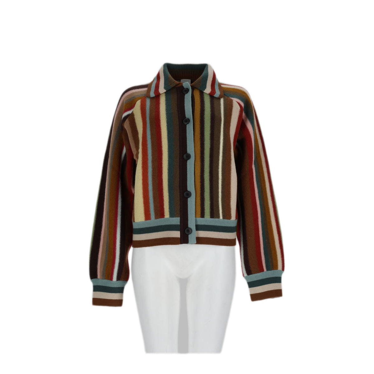 Knitted Cardi Button Thru