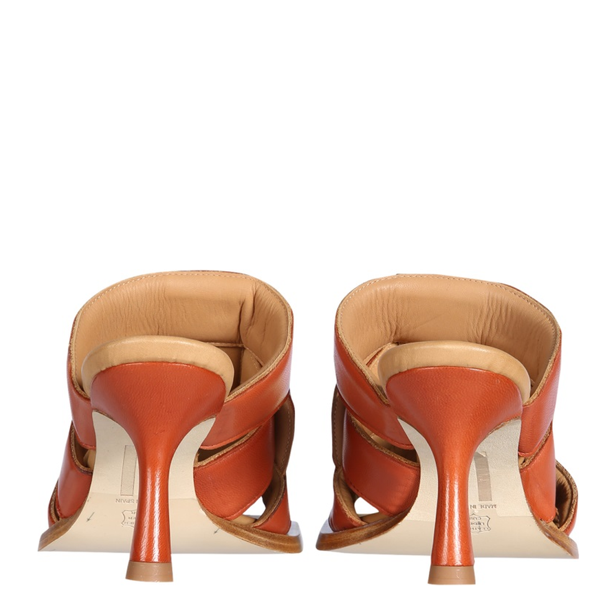 MAYFEYR - MIISTA - Mule Mayte Brick Sandals - MI3729BROWN