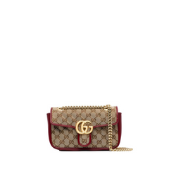 GG Marmont Mini Shoulder Bag, Gold Hardware