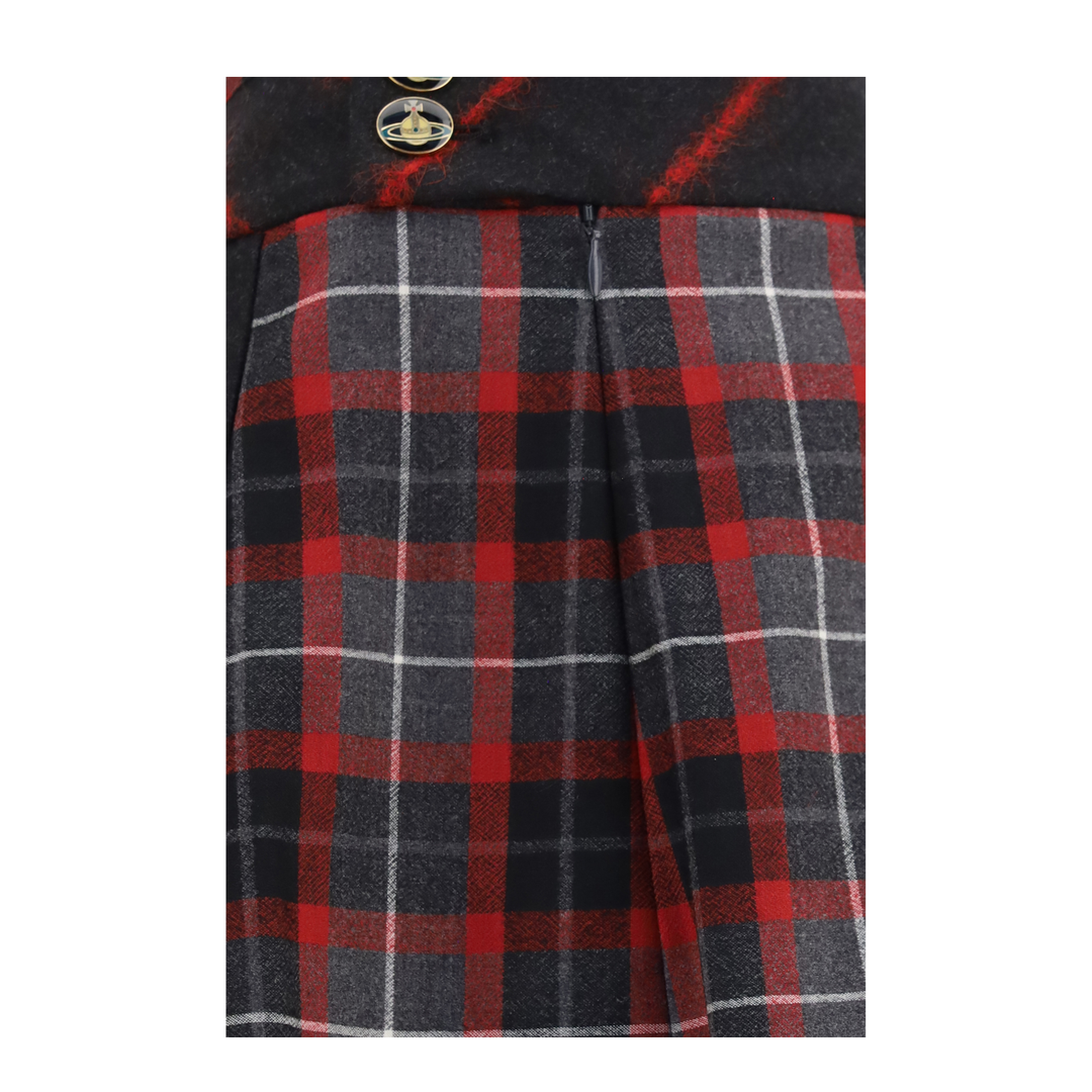 MAYFEYR - Vivienne Westwood - Bell Virgin Wool Mini Skirt - 1K01003HW01NG
