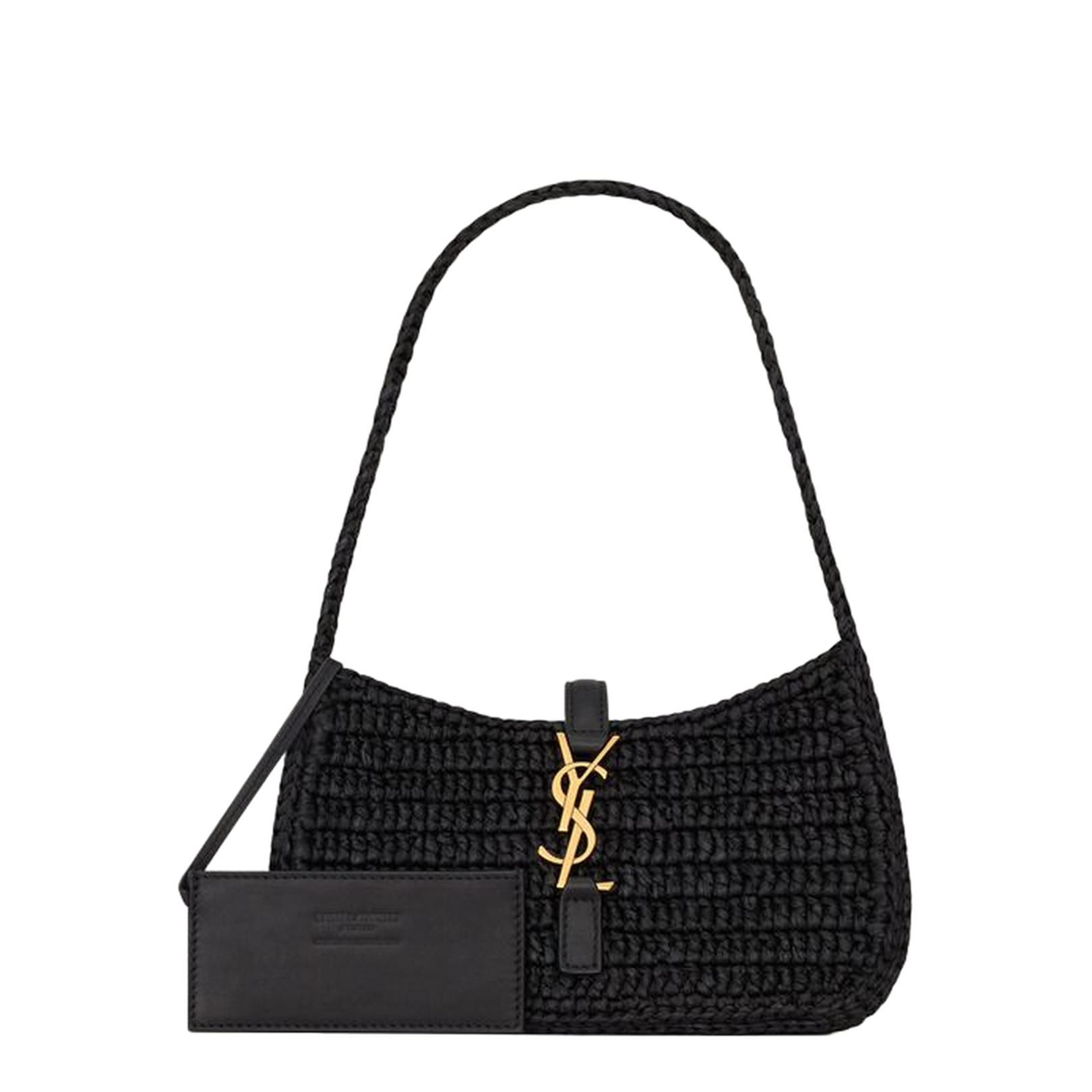 Le 5 à 7 Mini Leather Shoulder Bags - Black