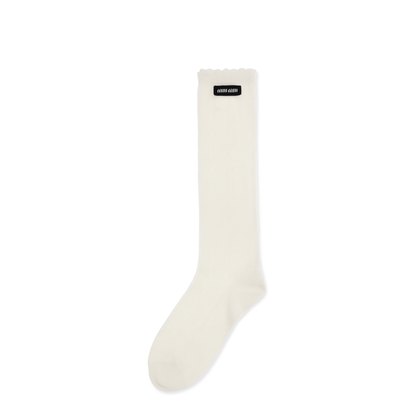 MAYFEYR - Miu Miu - Cotton Pointelle Socks - MCZ532SOOO180V