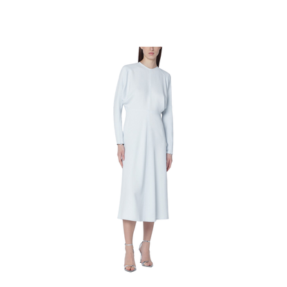 Ice Blue Dolman Midi Dress