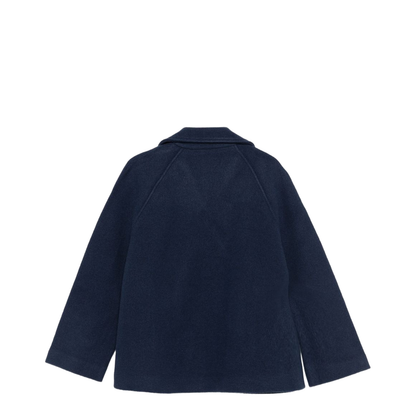 Wool Single-Breasted Coat