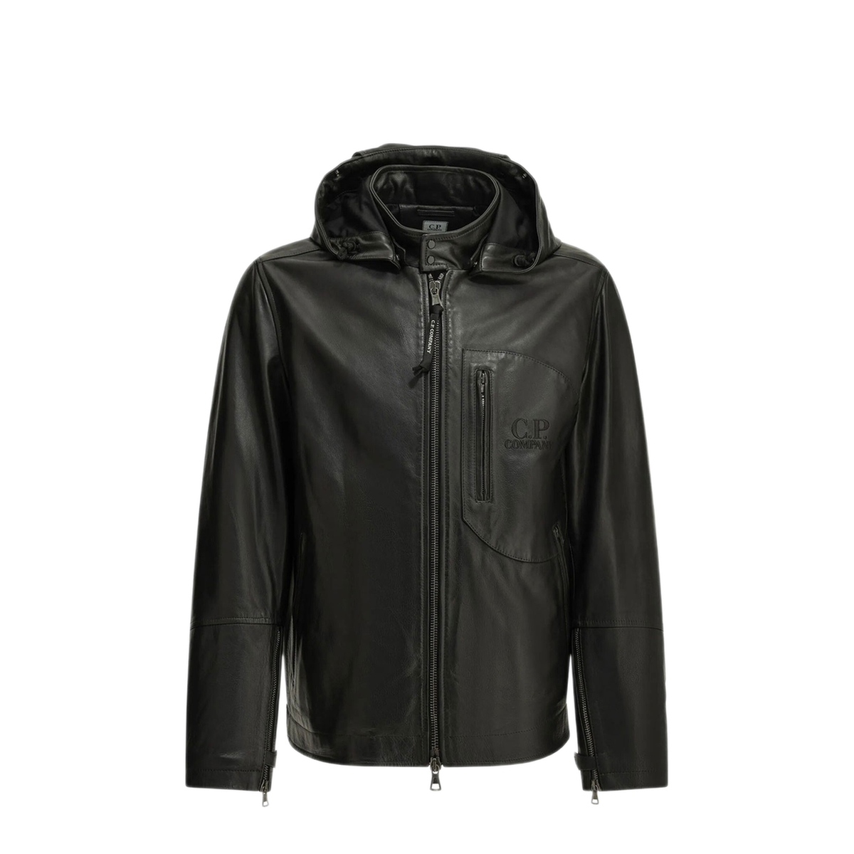 Goggle Leather Jacket