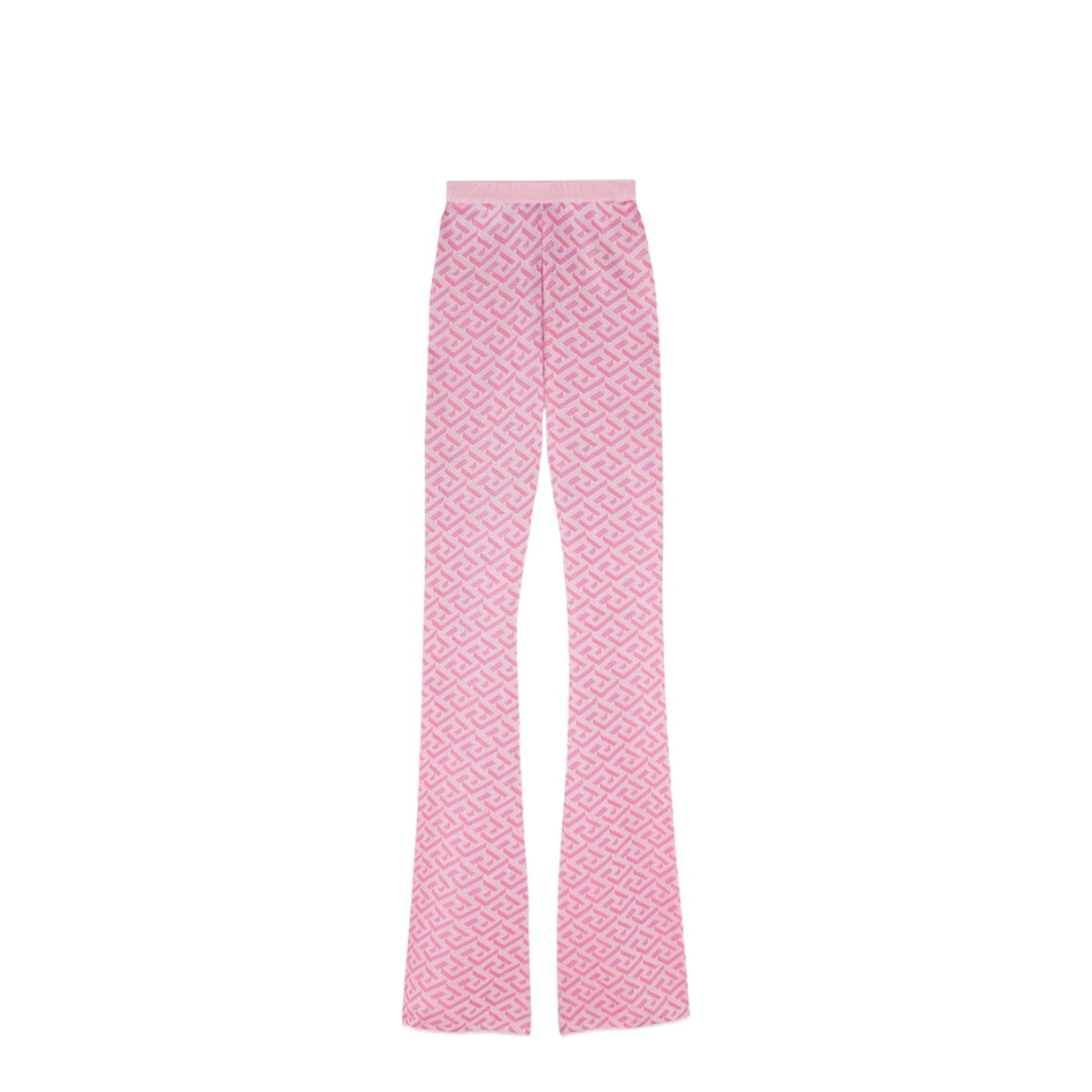 23 SS Jacquard Pants with Greek Print