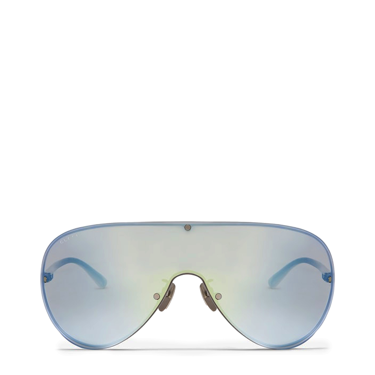 MAYFEYR - Gucci - Mask Frame Sunglasses In Silver - 875988I33308181