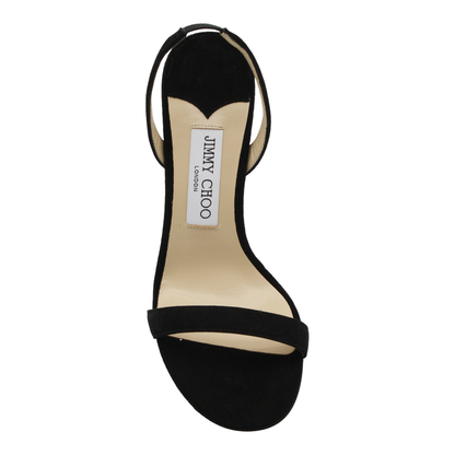 Black Suede Sandals