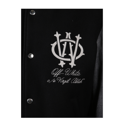 Gothic Ow Wool Varsity Jacket