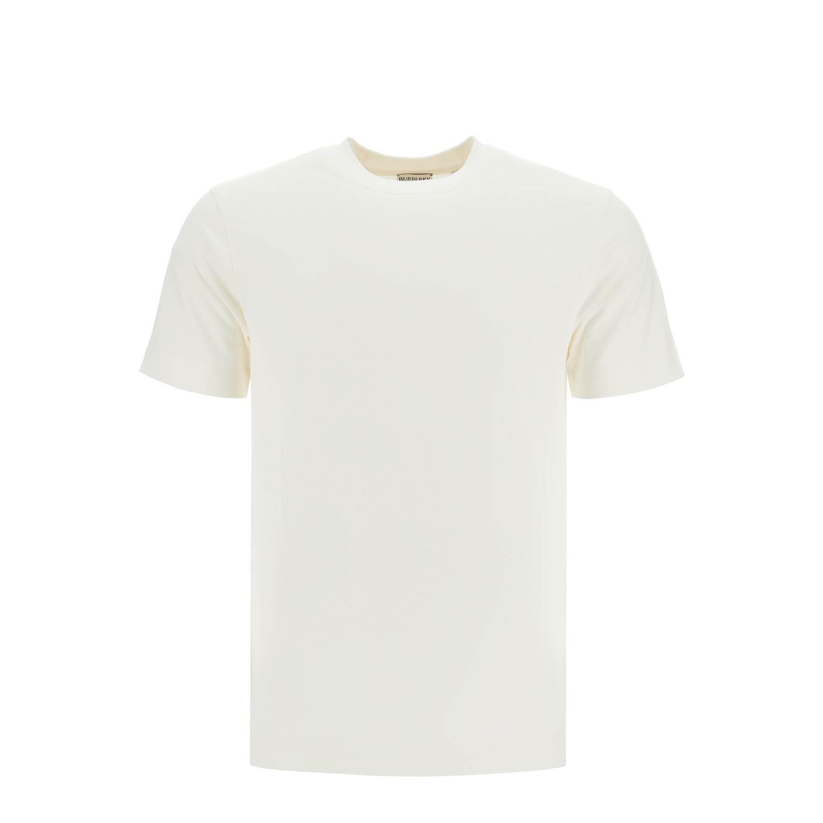 Burberry flocked pattern t-shirt