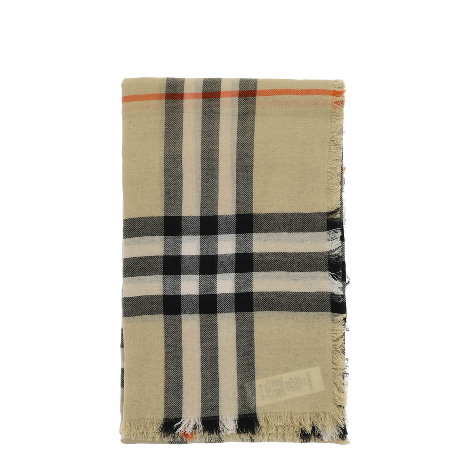 Beige Wool Scarf