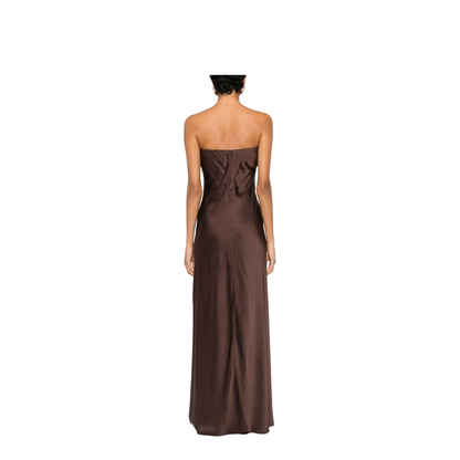 MAYFEYR - Forte Forte - Dresses Brown - 14555MYDRESSCHOCOLAT