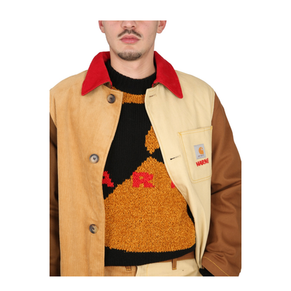 MAYFEYR - MARNI X CARHARTT WIP - Wool And Silk Sweater - GCMG0253Q1UFH936INN99