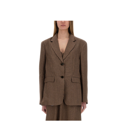 MAYFEYR - Alysi - Micro Stripes Blazer - 105832P5235CHOCO