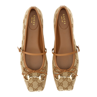 Horsebit Ballet Flat