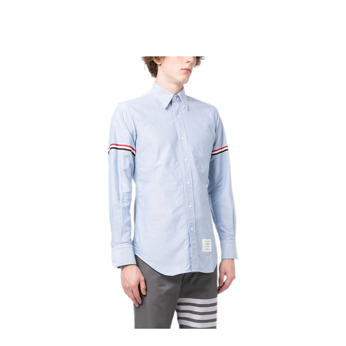 Oxford Classic Armband Shirt - Light Blue