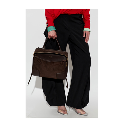 MAYFEYR - Loewe - Large Handheld Bag - A039ASRX030DARKCHESTNUT