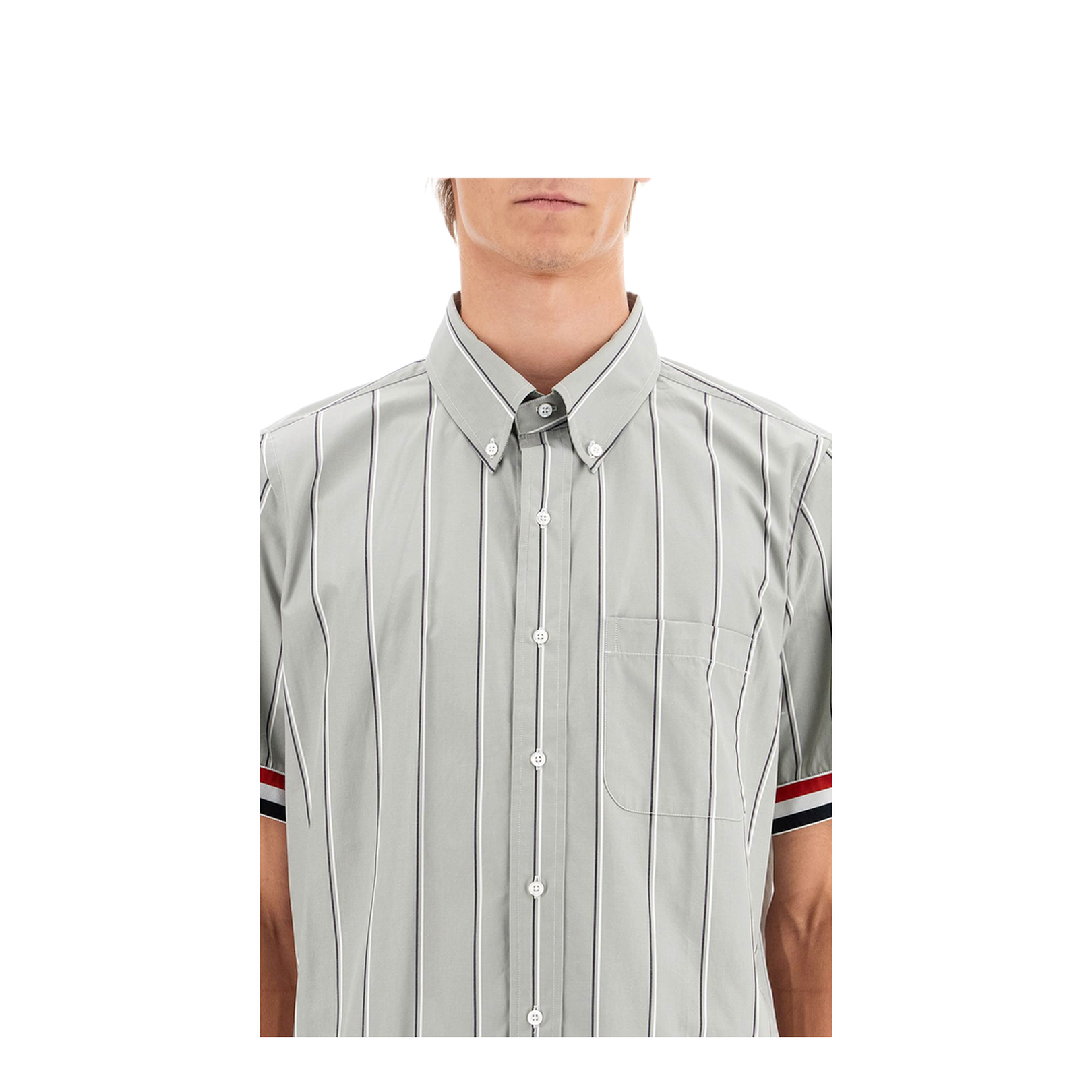 Striped Short-Sleeved Shirt