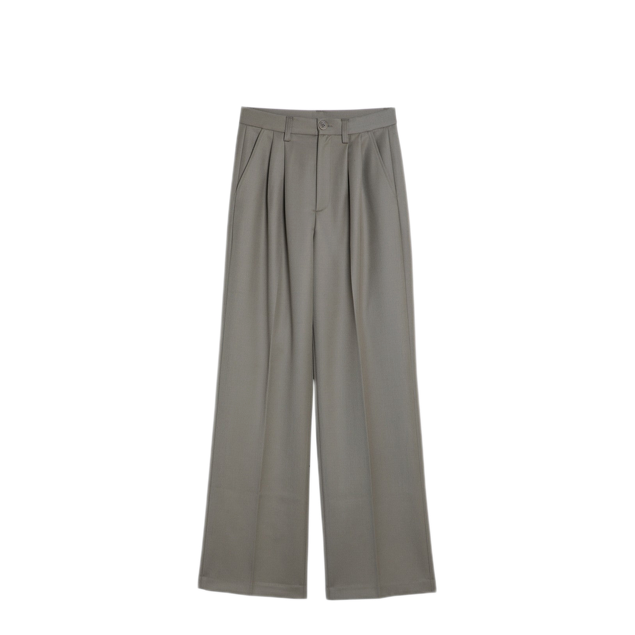 MAYFEYR - Anine Bing - Khaki Wool Trousers - A-03-3269WO250B
