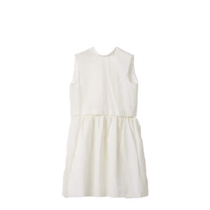 MAYFEYR - Miu Miu - Slubbed Poplin Logo-Patch Dress - MF5780SOOO163MF0009