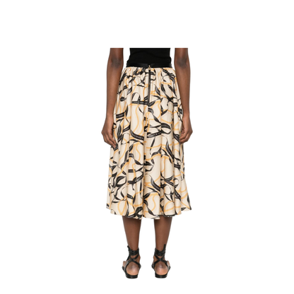 MAYFEYR - Elisabetta Franchi - Skirts Beige - GO15161E2045