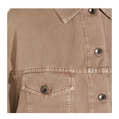 Women's Cropped Jackets Brown