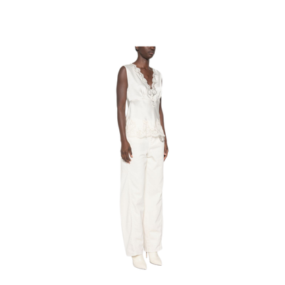 MAYFEYR - Ermanno Firenze - Top White - D49EL021EL0MF333
