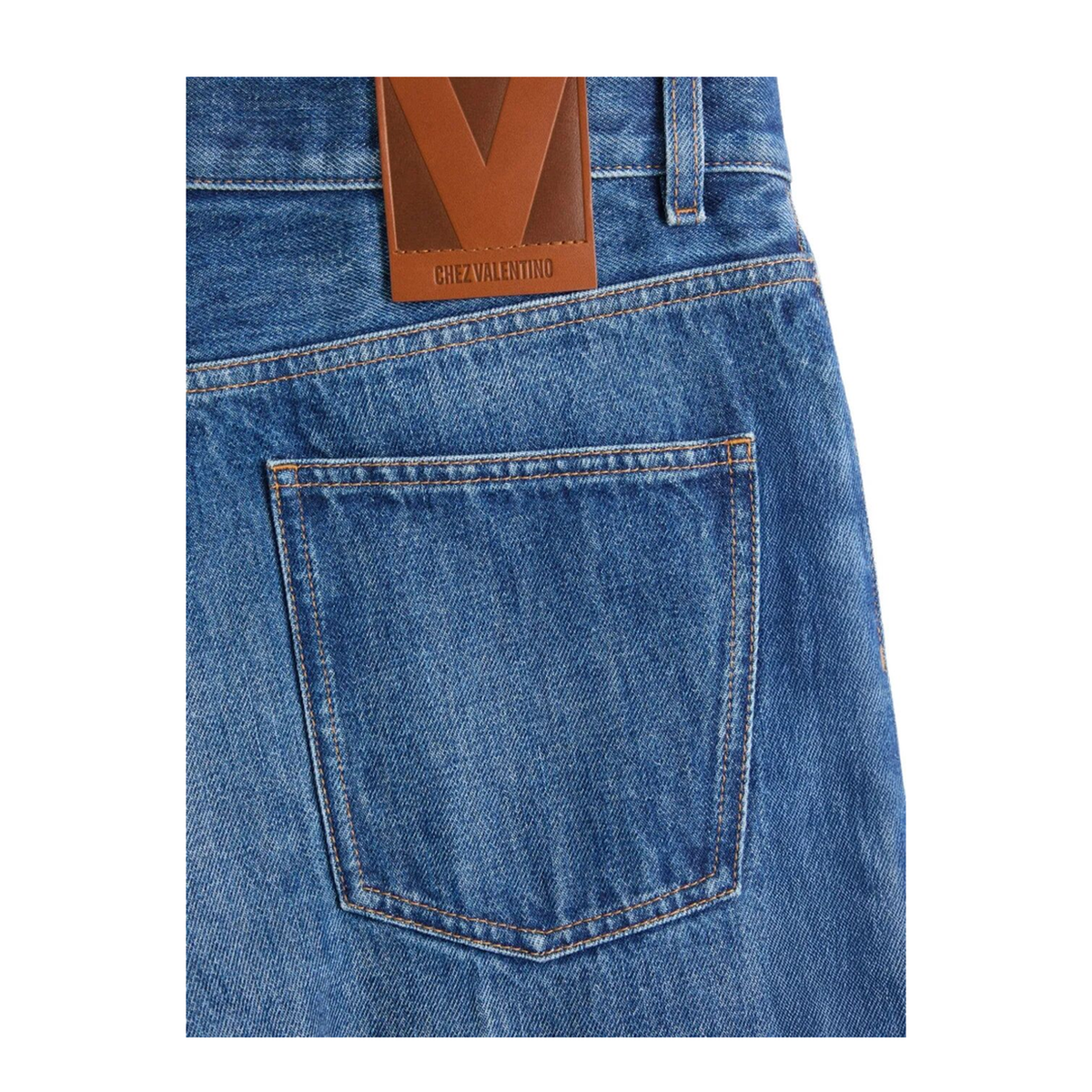 Five Pockets Flared Jeans